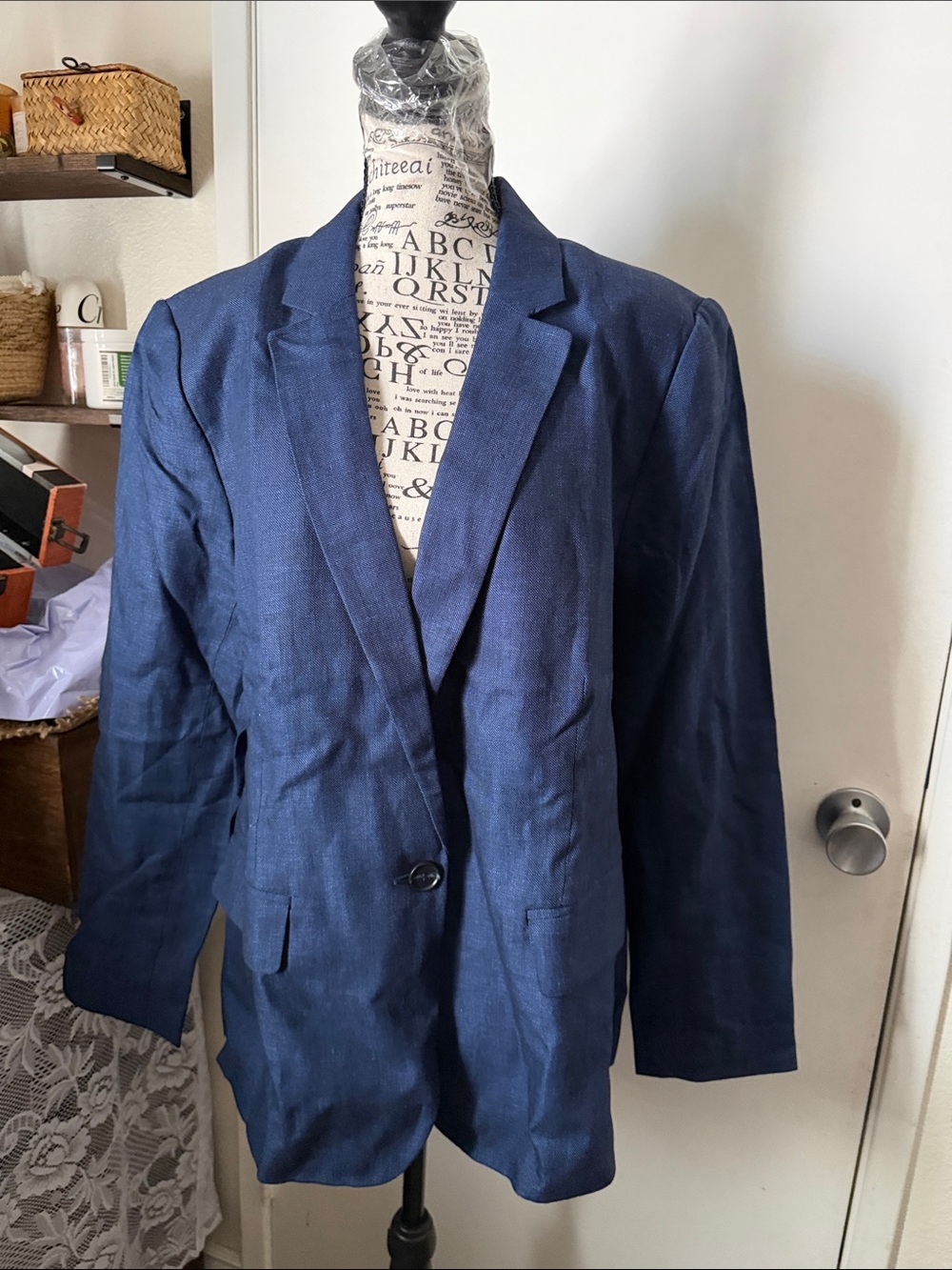 Classic Navy Blazer - Single Button
